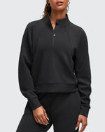 G4Free - Smoofit Half-Zip Pullover Mock Neck Pockets Sweatshirts -GF25F564BA-S-GF25F564BB-M-GF25F564BC-L-GF25F564BD-XL-GF25F564BE-XXL