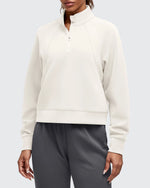 G4Free - Smoofit Half-Zip Pullover Mock Neck Pockets Sweatshirts -GF25F564BA-S-GF25F564BB-M-GF25F564BC-L-GF25F564BD-XL-GF25F564BE-XXL