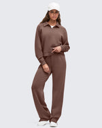 G4Free - Smoofit High-Waist Side Slit Wide Leg Sweatpants -GF25J544AF-XS-GF25J545AF-XS-GF25J546AF-XS-GF25J544AA-S-GF25J545AA-S