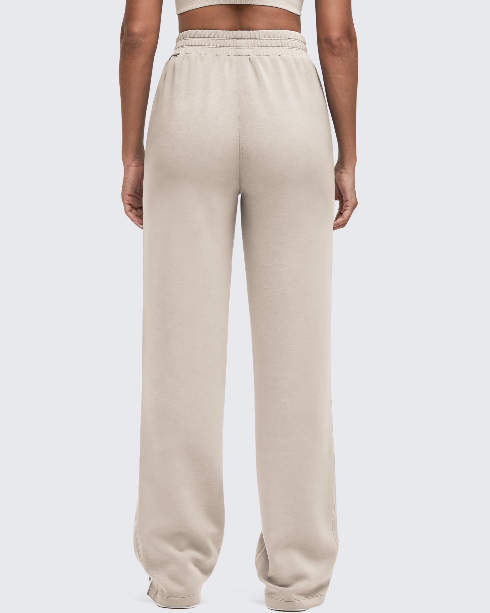 G4Free - Smoofit High-Waist Side Slit Wide Leg Sweatpants -GF25J544AF-XS-GF25J545AF-XS-GF25J546AF-XS-GF25J544AA-S-GF25J545AA-S