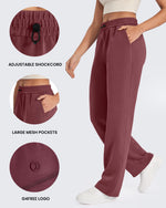 G4Free - Smoofit Mid-Waist Wide Leg Sweatpants Petite -GF24J235AA-S-GF24J235AB-M-GF24J235AC-L-GF24J235AD-XL-GF24J235AE-XXL