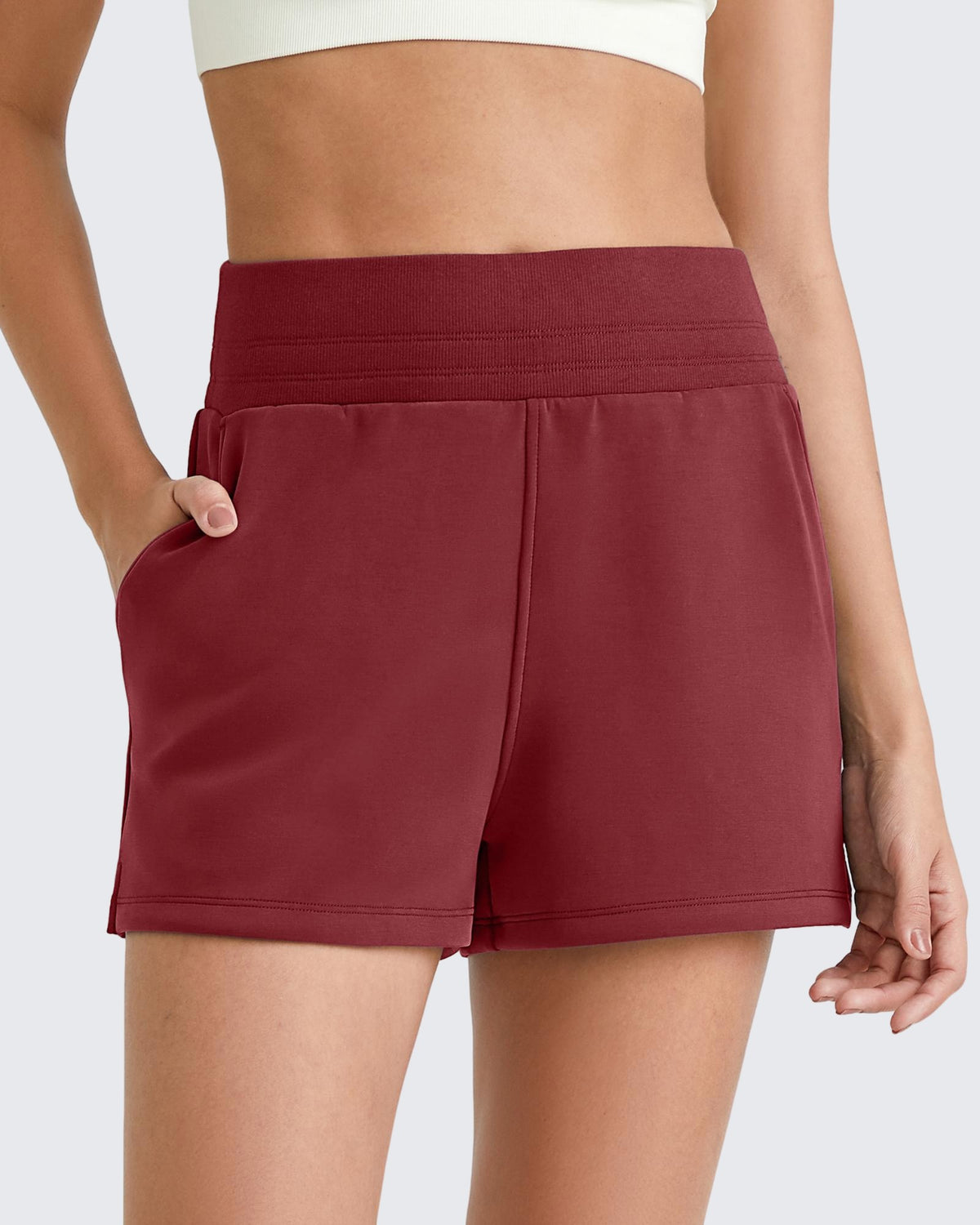 G4Free - Smoofit Modal Casual Sweat Shorts -GF25E351AA-S-GF25E351AB-M-GF25E351AC-L-GF25E351AD-XL-GF25E351AE-XXL