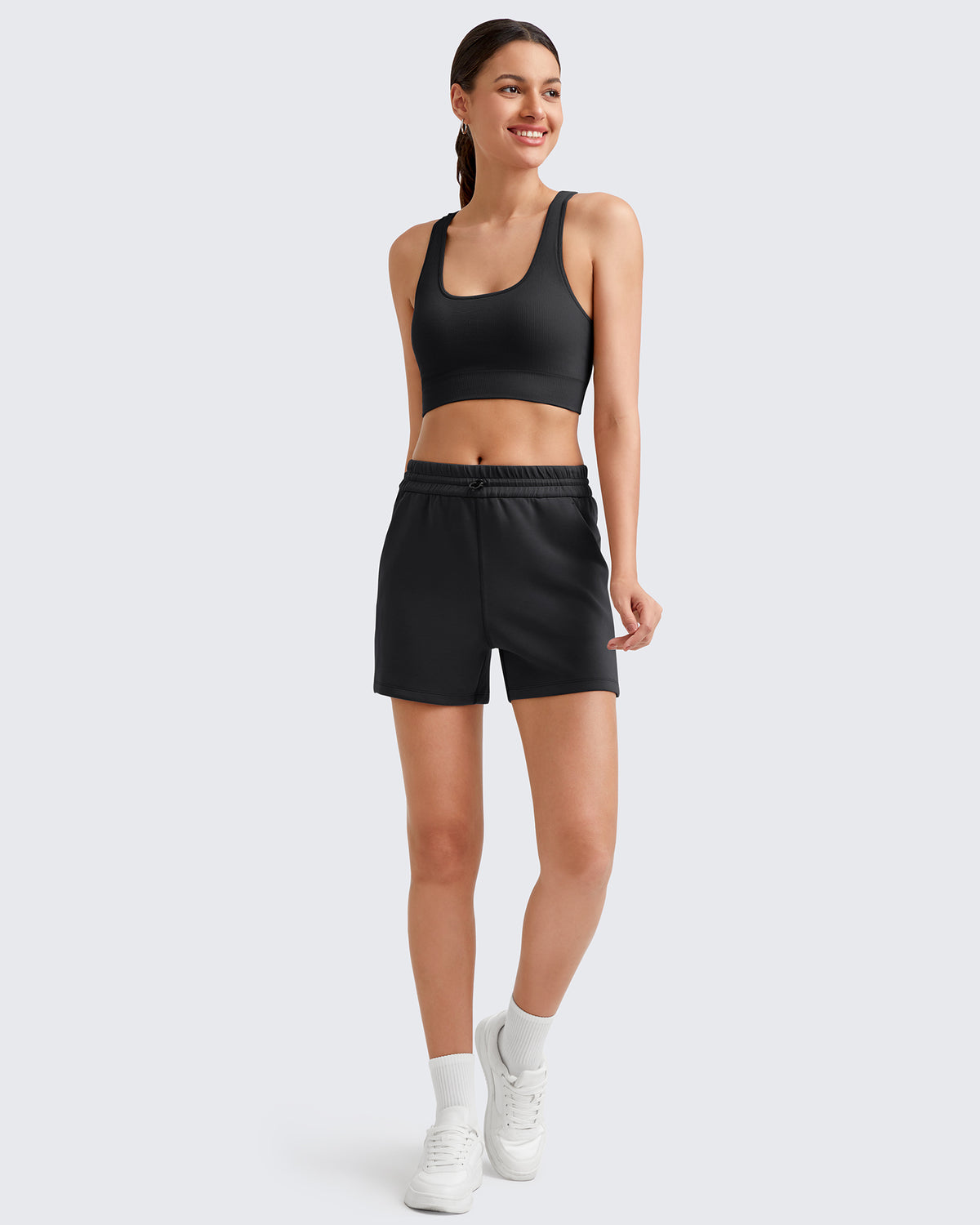 G4Free - Smoofit Modal Shockcord Relaxed Shorts -GF25E309AA-S-GF25E309AB-M-GF25E309AC-L-GF25E309AD-XL-GF25E309AE-XXL