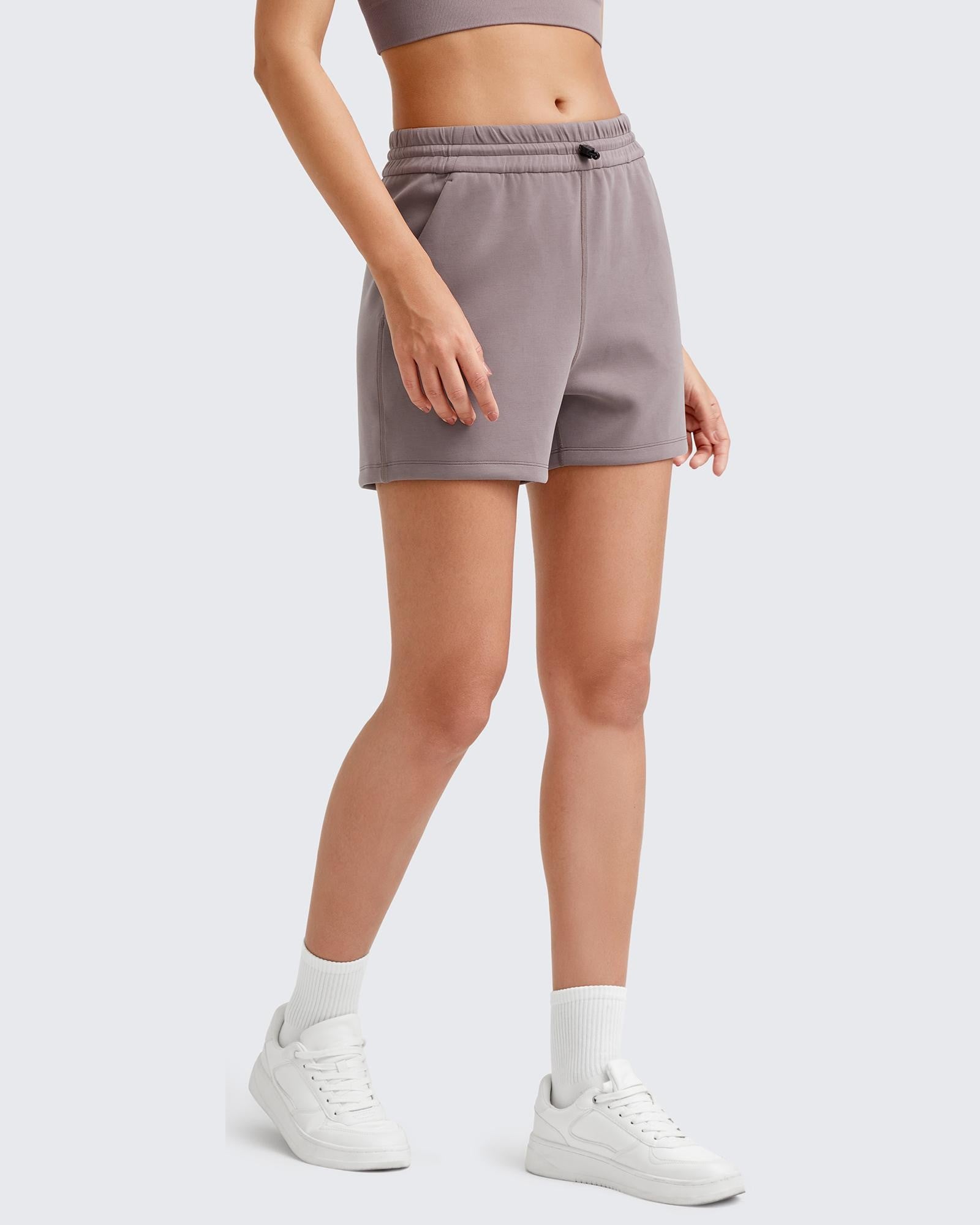 G4Free - Smoofit Modal Shockcord Relaxed Shorts -GF25E309AA-S-GF25E309AB-M-GF25E309AC-L-GF25E309AD-XL-GF25E309AE-XXL