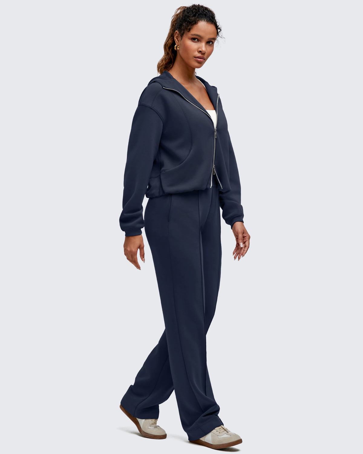 G4Free - Smoofit Straight Leg Elastic High Waist Dress Pants -GF25D584AA-S-GF25D585AA-S-GF25D586AA-S-GF25D584AB-M-GF25D585AB-M