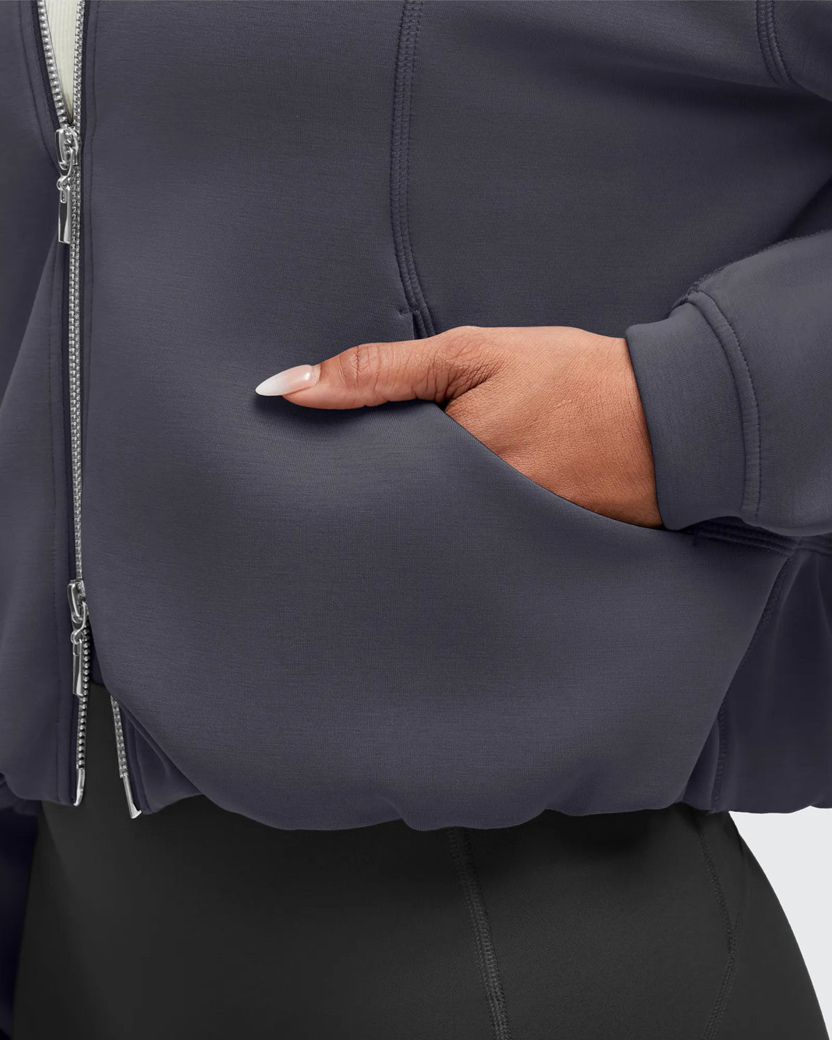 G4Free - Smoofit Two-Way Full Zip Modal Hoodie Jackets -GF25M536AA-S-GF25M536AB-M-GF25M536AC-L-GF25M536AD-XL-GF25M536AE-XXL