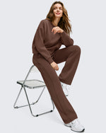 G4Free - Smoofit Wide Leg Drawstring Double Layer Waist Pants -GF25J590AA-S-GF25J591AA-S-GF25J592AA-S-GF25J590AB-M-GF25J591AB-M