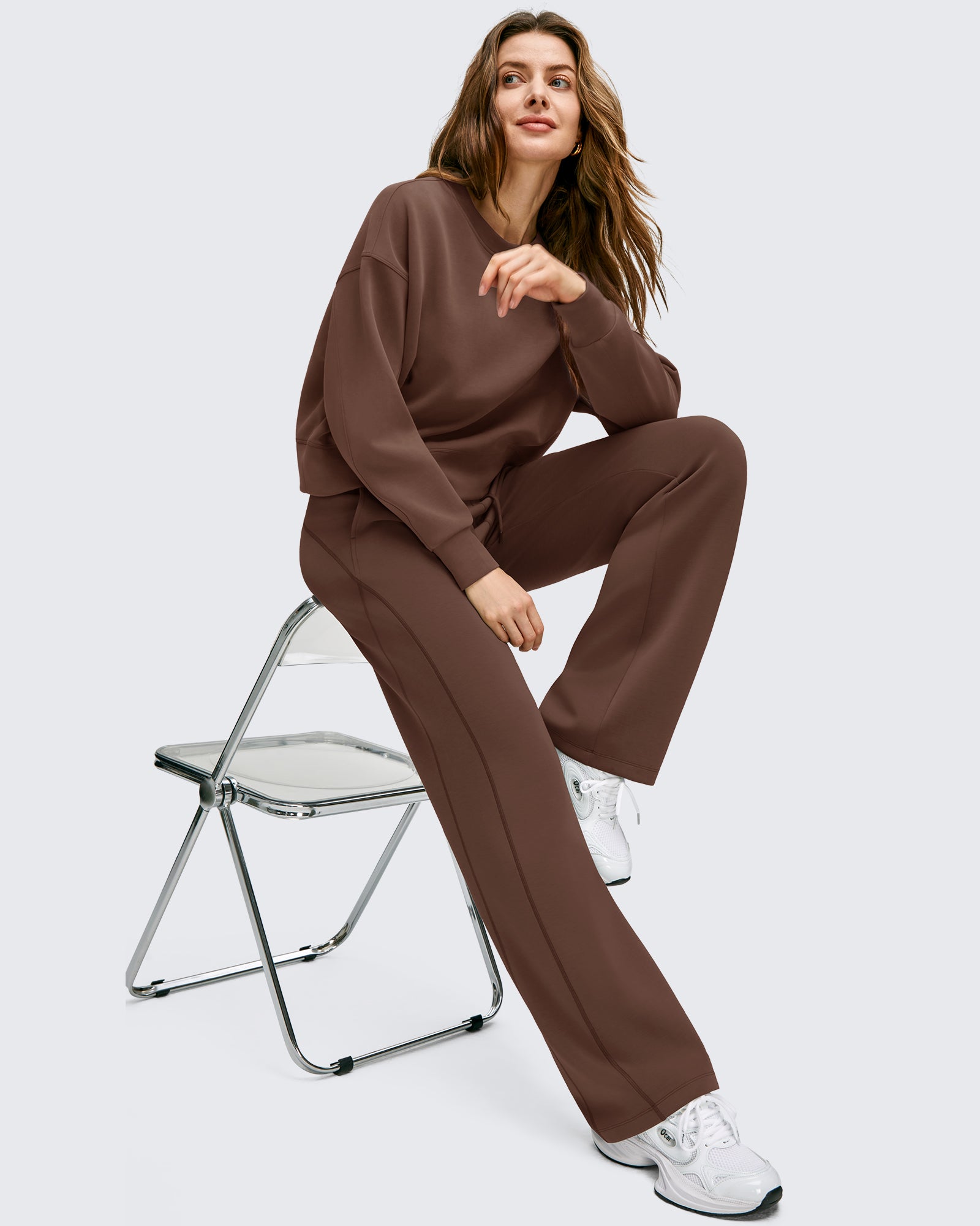 G4Free - Smoofit Wide Leg Drawstring Double Layer Waist Pants -GF25J590AA-S-GF25J591AA-S-GF25J592AA-S-GF25J590AB-M-GF25J591AB-M