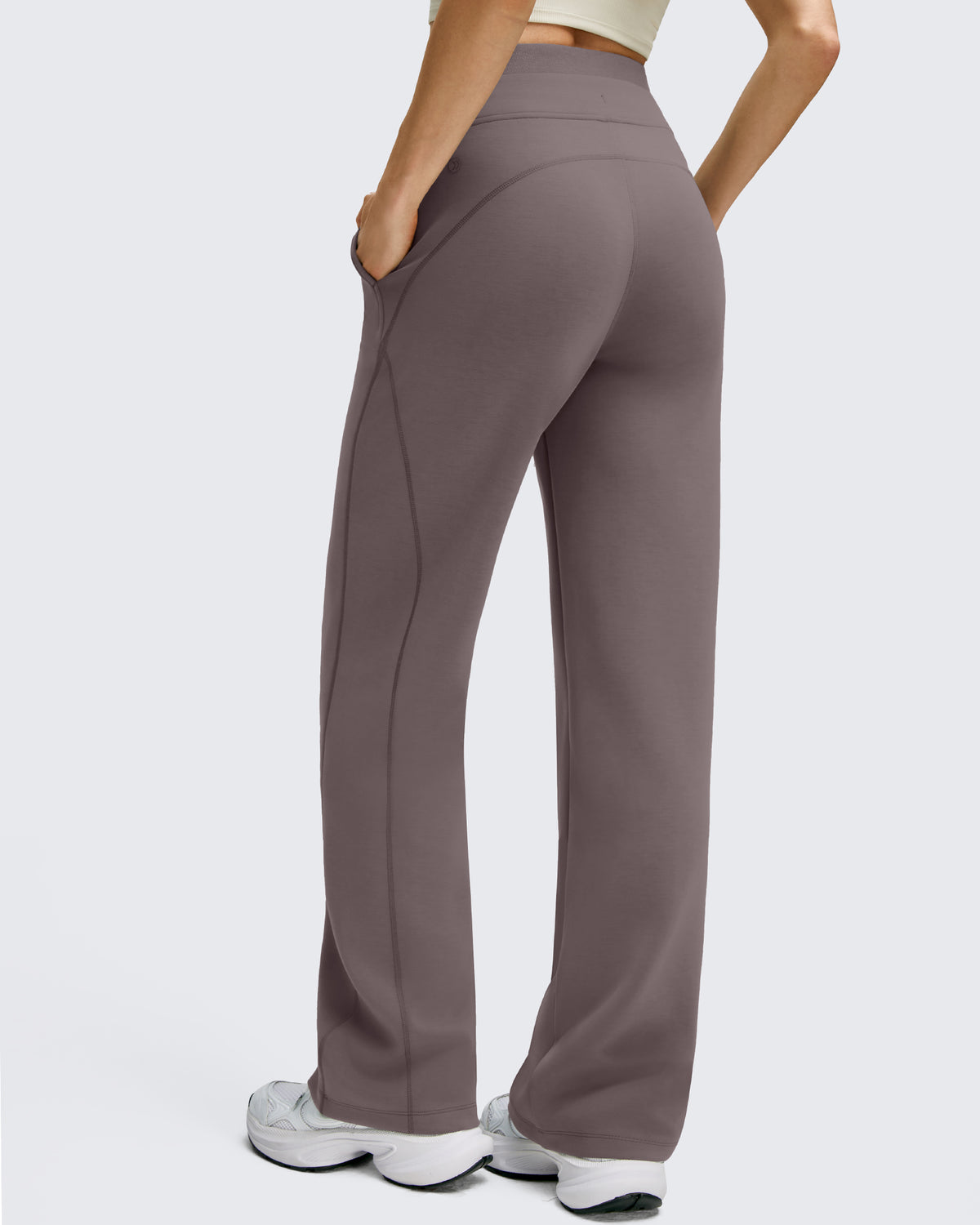 G4Free - Smoofit Wide Leg Drawstring Double Layer Waist Pants -GF25J590AA-S-GF25J591AA-S-GF25J592AA-S-GF25J590AB-M-GF25J591AB-M