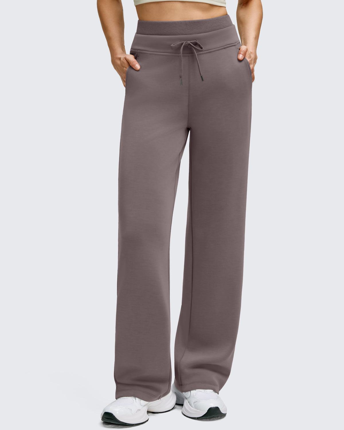 G4Free - Smoofit Wide Leg Drawstring Double Layer Waist Pants -GF25J590AA-S-GF25J591AA-S-GF25J592AA-S-GF25J590AB-M-GF25J591AB-M