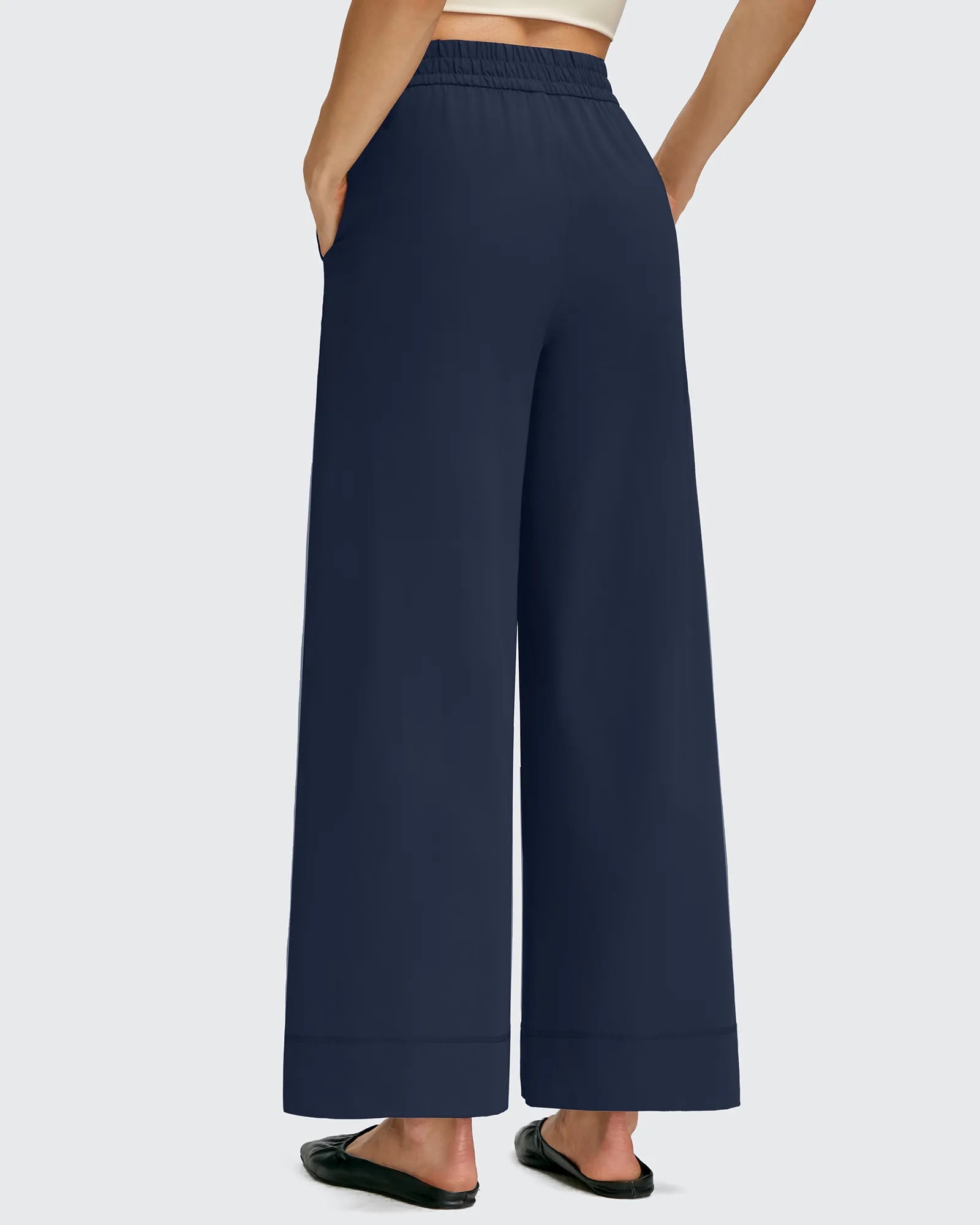 G4Free - Strowen Lightweight Ankle Splits Wide Leg Ankle Pants -GF25J608AA-S-GF25J609AA-S-GF25J610AA-S-GF25J608AB-M-GF25J609AA-S