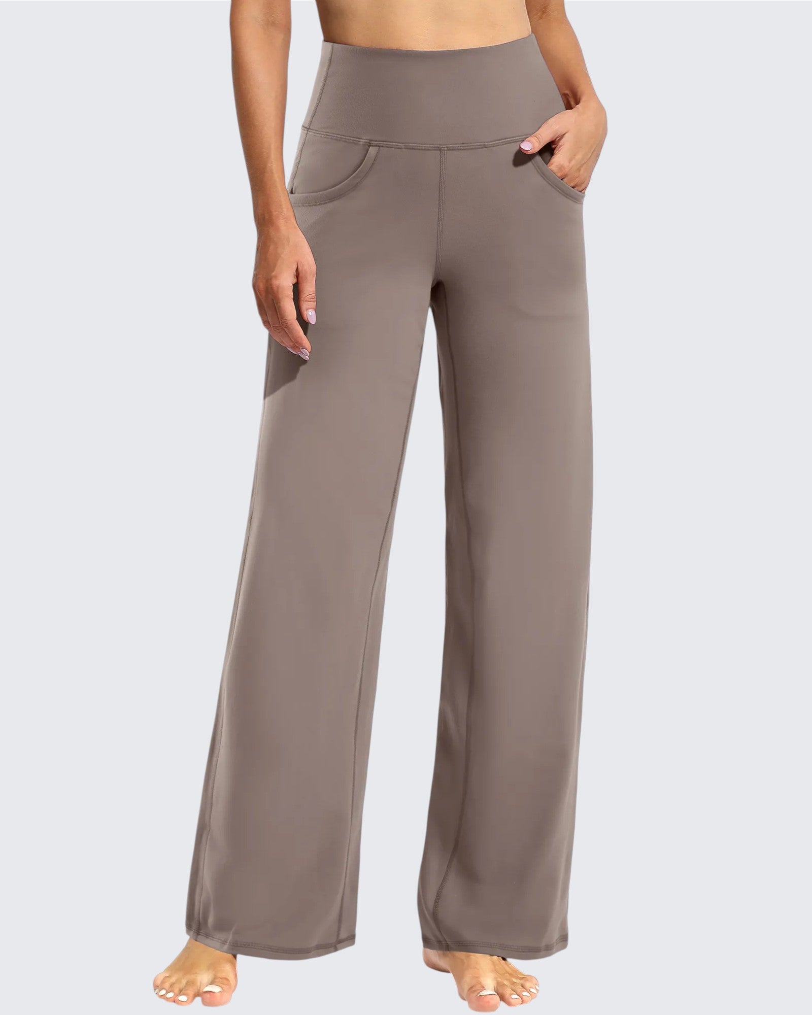 G4Free - Wide Leg Pants Woman Yoga Pants with Pockets Petite -PM23D151AA-S-PM23D151AB-M-PM23D151AC-L-PM23D151AD-XL-PM23D151AE-XXL