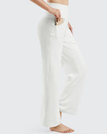 G4Free - Wide Leg Pants Woman Yoga Pants with Pockets Regular -PM20D06AG-XS-PM20D06AA-Black-S-PM20D06AB-Black-M-PM20D06AC-Black-L-PM20D06AD-Black-XL