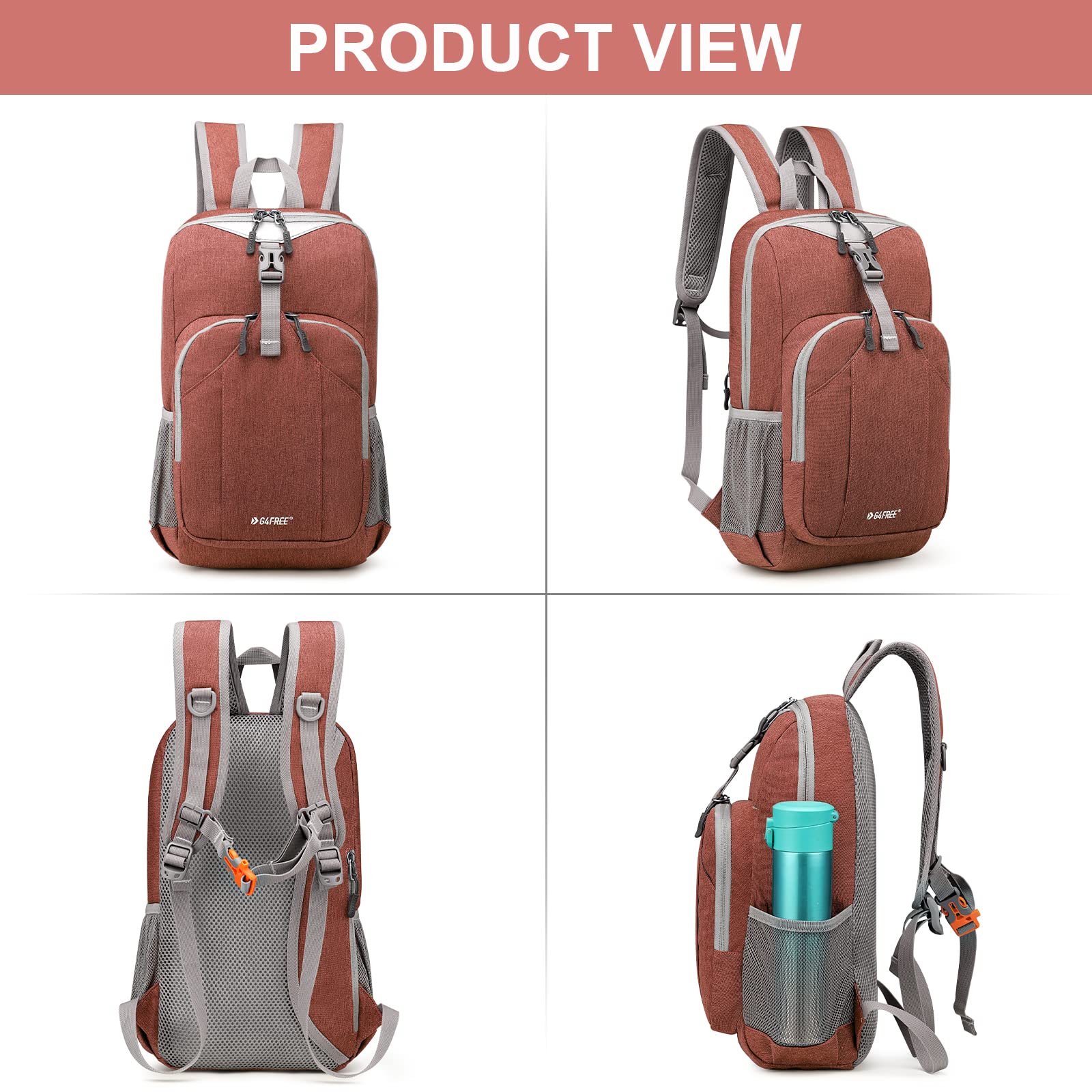 G4Free G4Free Mini 10L Hiking Cycling Compact Shoulder Backpack 