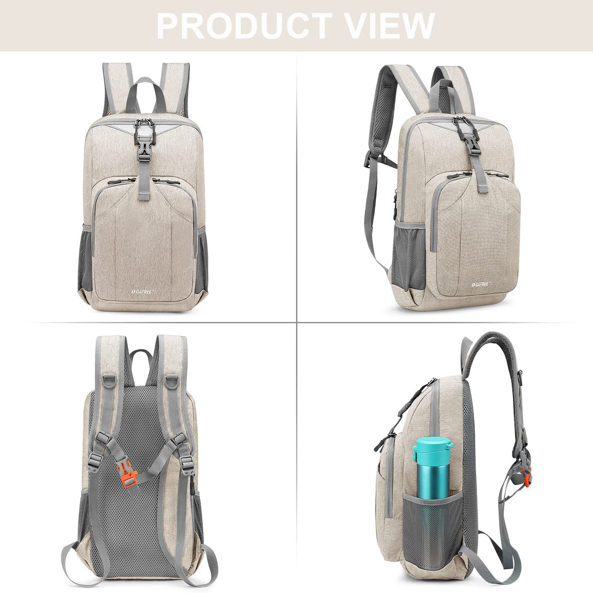 G4Free G4Free Mini 10L Hiking Cycling Compact Shoulder Backpack 