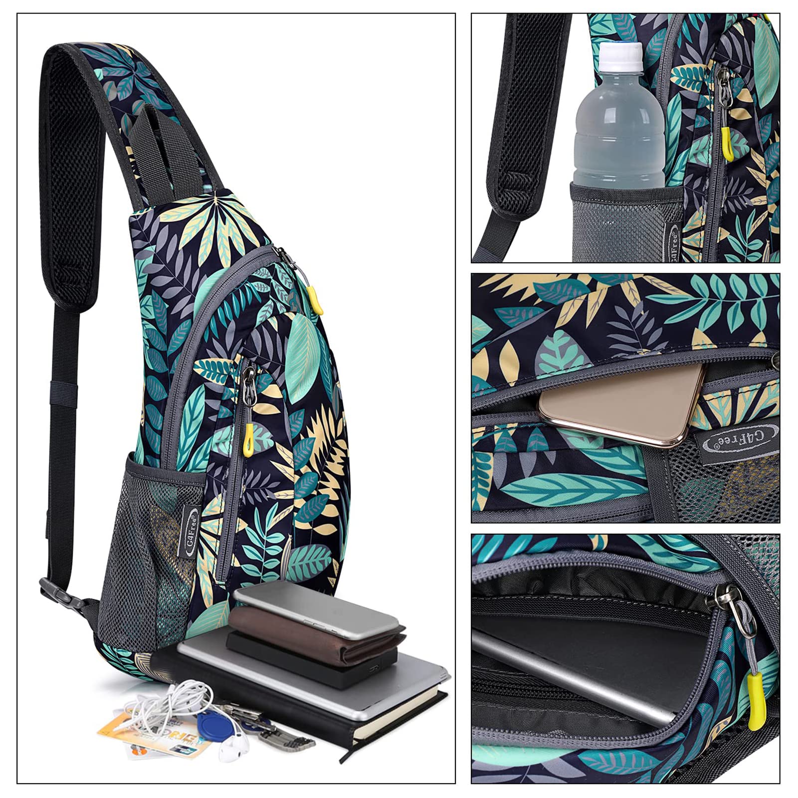 G4Free G4Free Sling Bags Men Shoulder Backpack Small Cross Body Chest Sling Backpack 