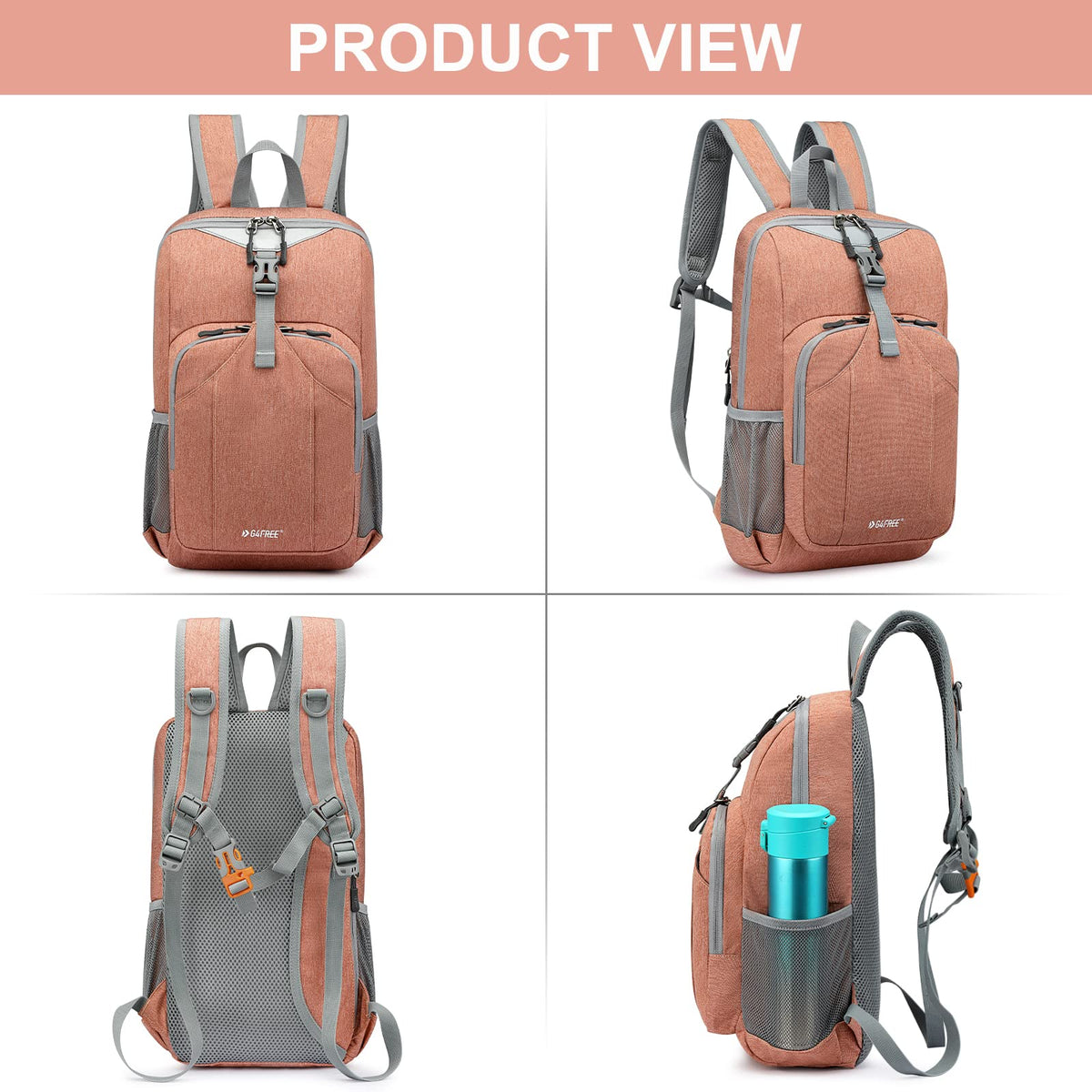 G4Free G4Free Mini 10L Hiking Cycling Compact Shoulder Backpack 