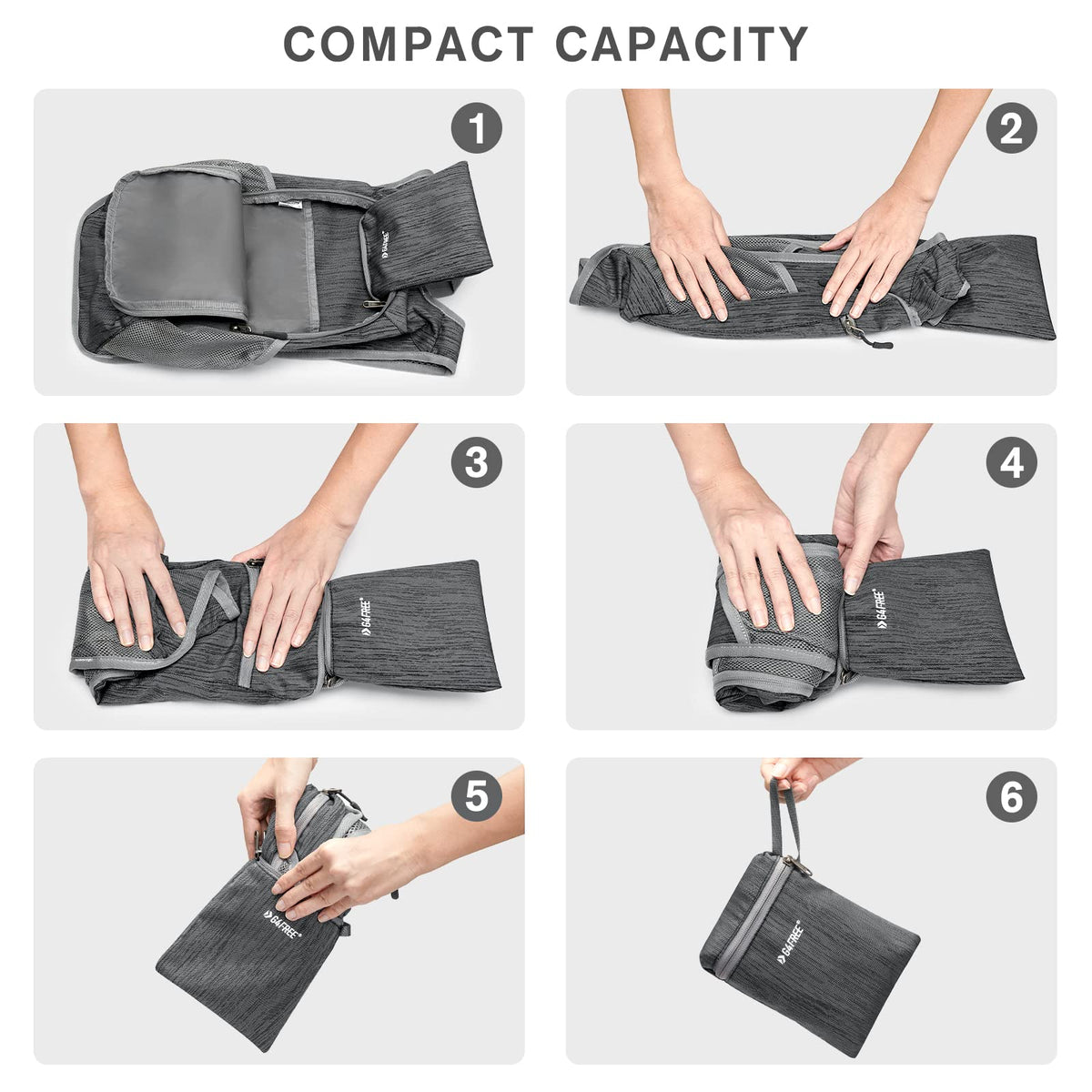 G4Free G4Free 10L/15L Lightweight Hiking Backpack 