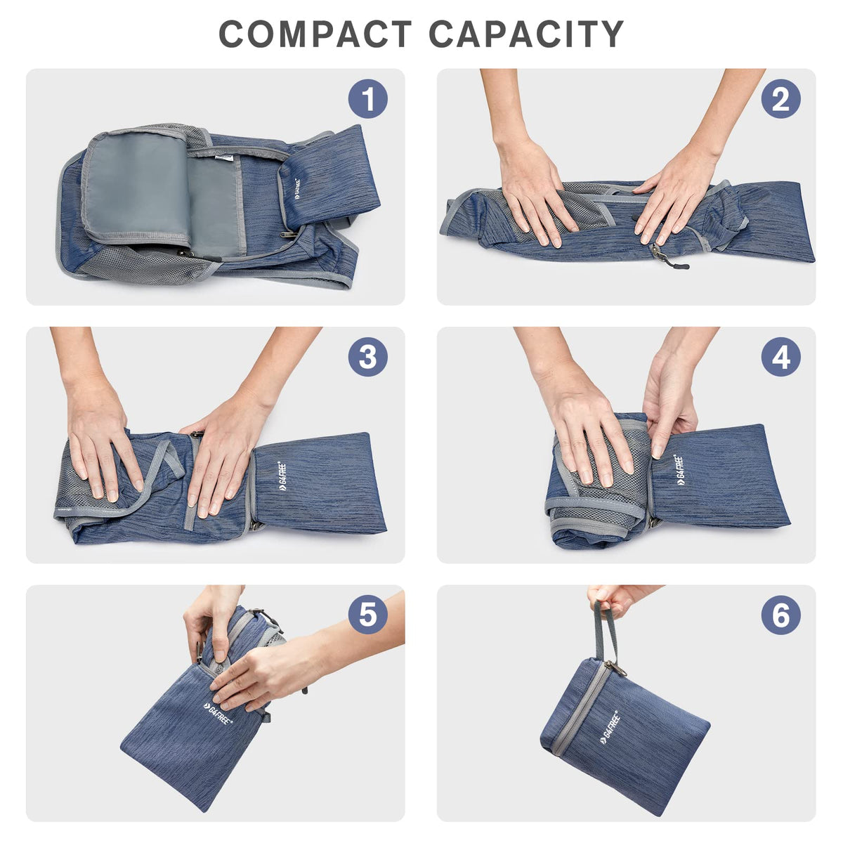 G4Free G4Free 10L/15L Lightweight Hiking Backpack 