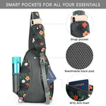 G4Free G4Free RFID Sling Bag Crossbody Backpack 