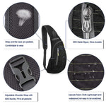 G4Free G4Free Sling Bags Men Shoulder Backpack Small Cross Body Chest Sling Backpack 