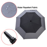 G4Free G4Free Automatic Open Golf Umbrella Double Canopy Vented Stick Umbrellas 