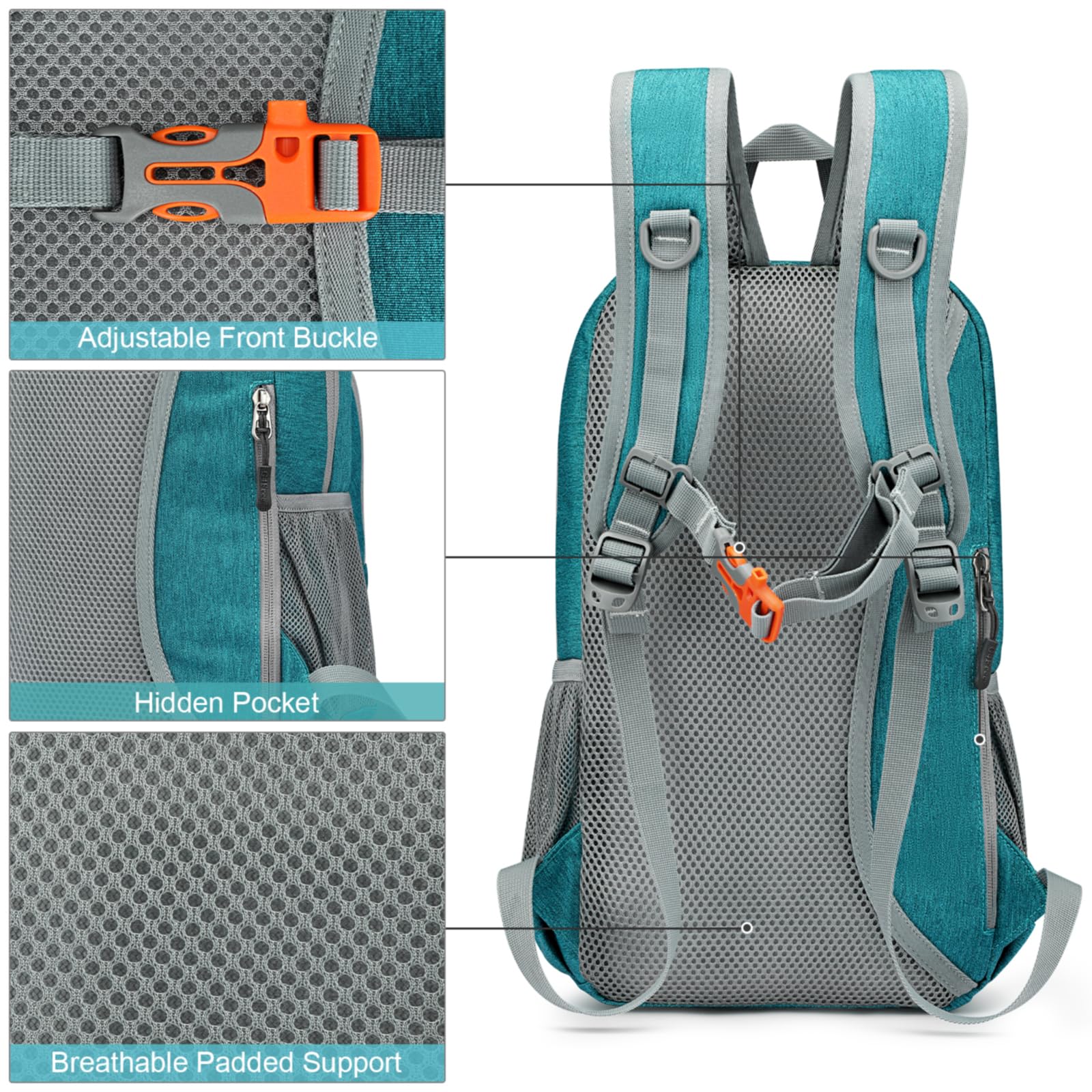 G4Free G4Free Mini 10L Hiking Cycling Compact Shoulder Backpack 