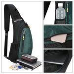 G4Free G4Free Sling Bags Men Shoulder Backpack Small Cross Body Chest Sling Backpack 