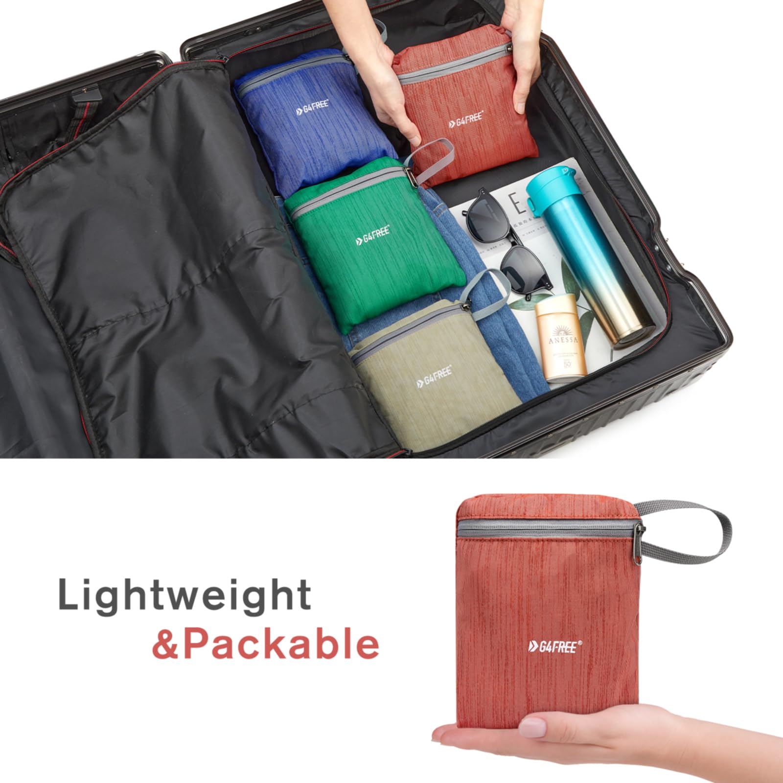 G4Free G4Free 10L Small Travel Hiking Daypack 