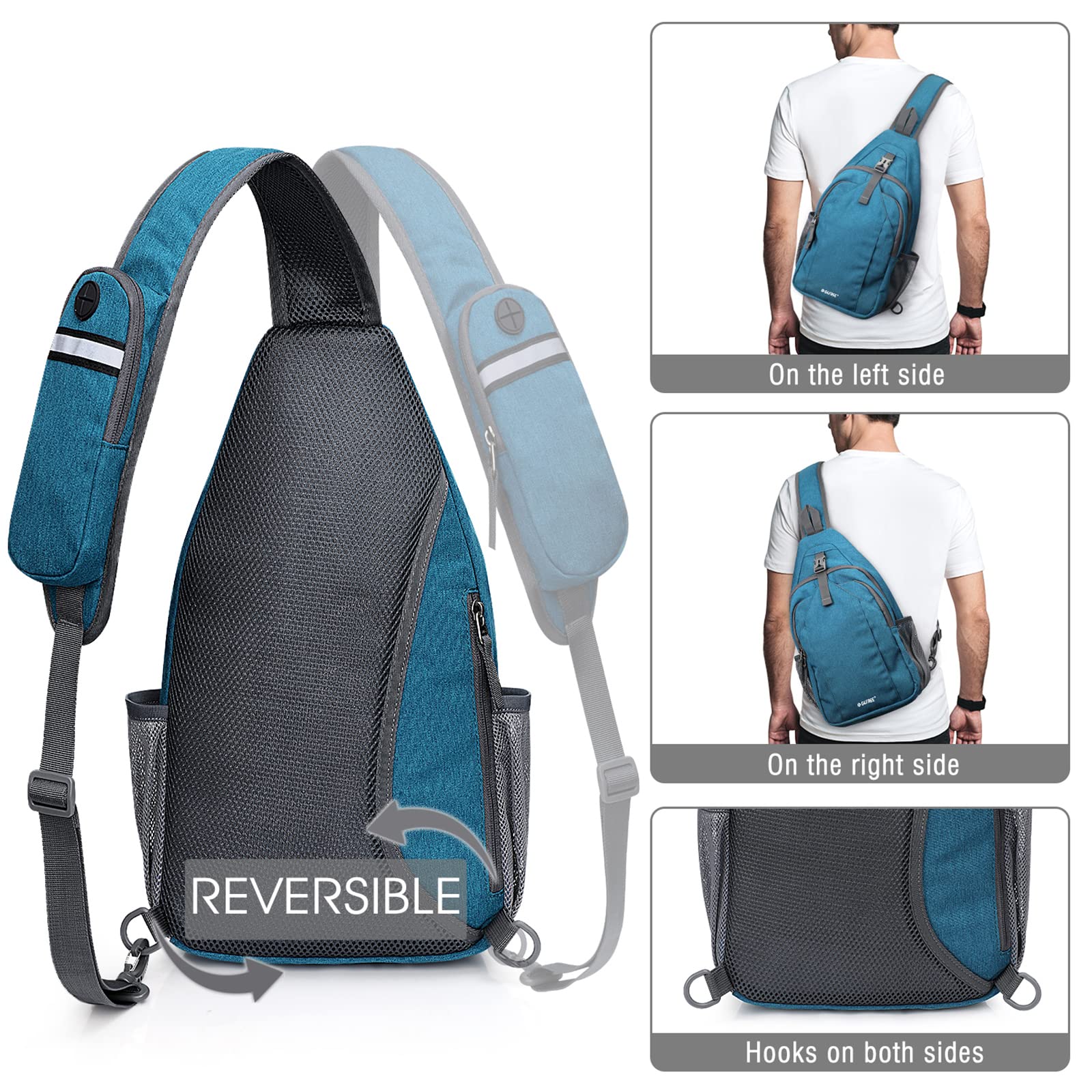 G4Free G4Free RFID Blocking Sling Bag 