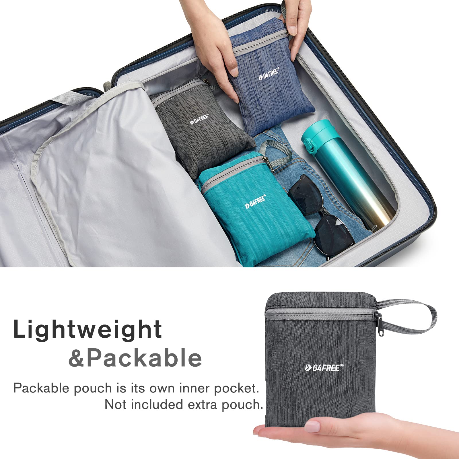 G4Free G4Free 10L/15L Lightweight Hiking Backpack 