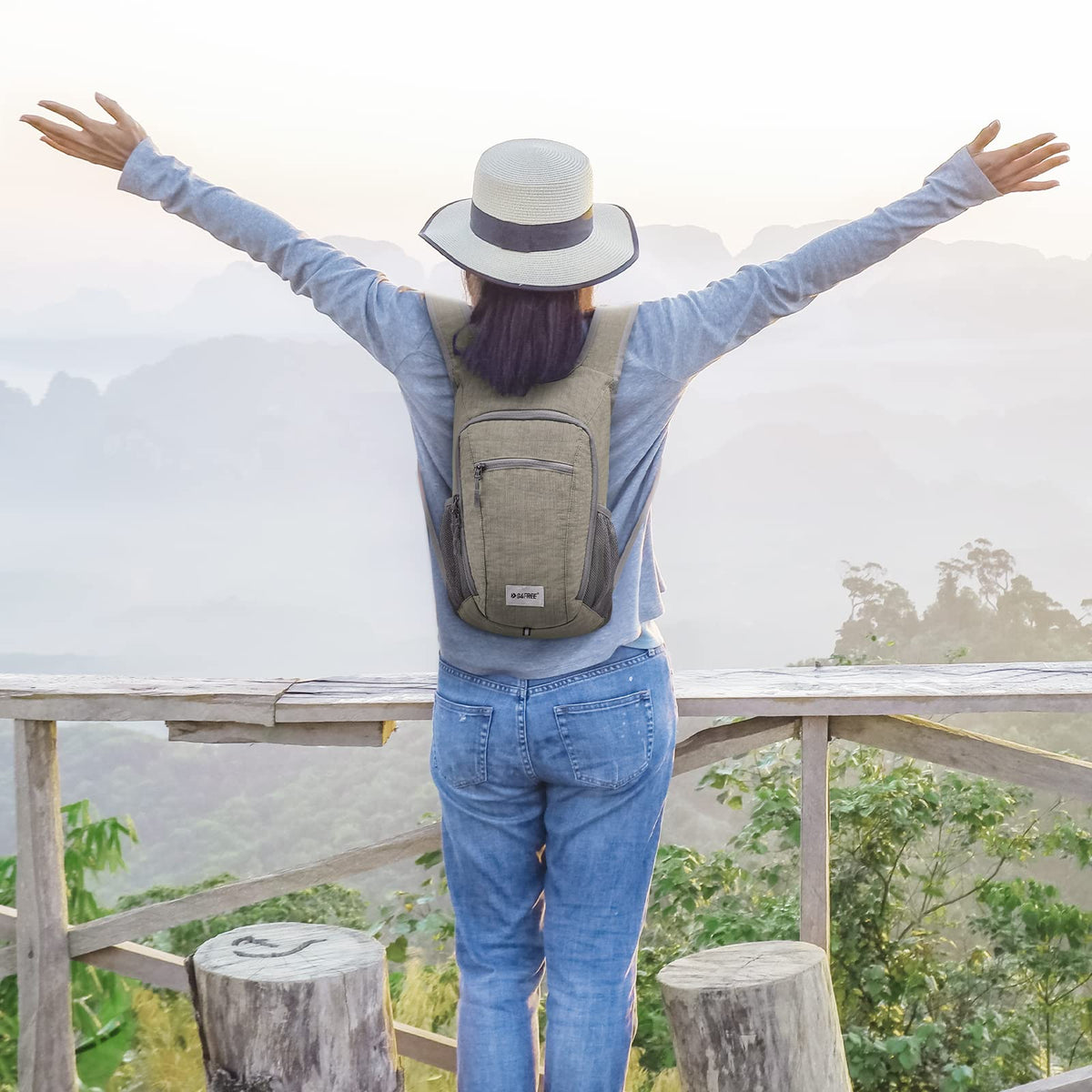 G4Free G4Free 10L/15L Lightweight Hiking Backpack 