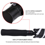G4Free G4Free Automatic Open Golf Umbrella Double Canopy Vented Stick Umbrellas 