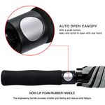 G4Free G4Free Automatic Open Golf Umbrella Double Canopy Vented Stick Umbrellas 