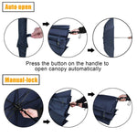 G4Free G4Free 62 Inch Portable Automatic Open Oversize Vented Double Canopy Umbrellas 