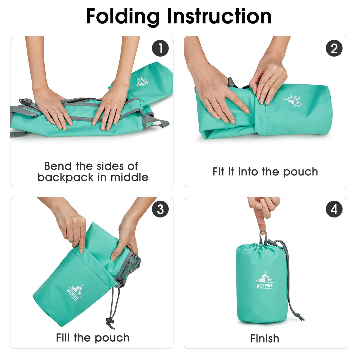 G4Free G4Free 10L Lightweight Small Hiking Backpack 