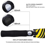 G4Free G4Free Automatic Open Golf Umbrella Double Canopy Vented Stick Umbrellas 