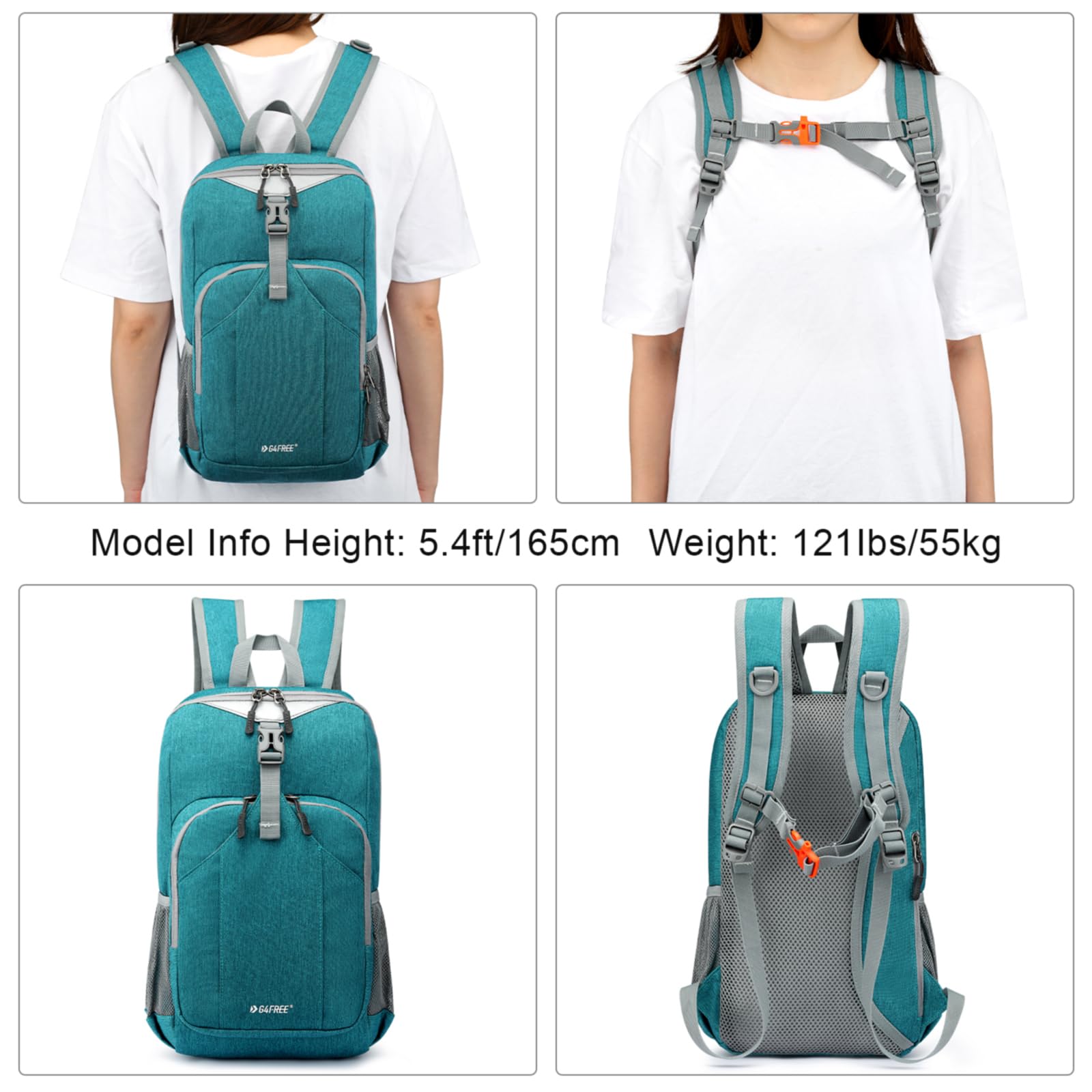 G4Free G4Free Mini 10L Hiking Cycling Compact Shoulder Backpack 
