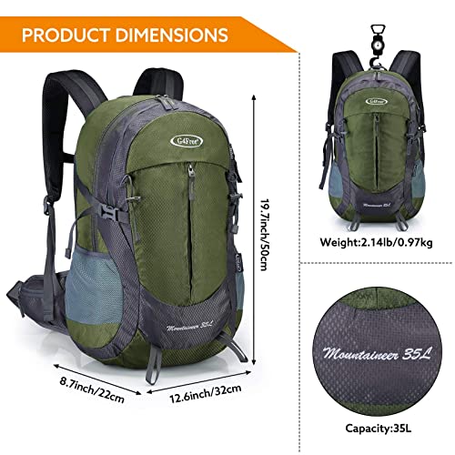 G4Free - G4Free 35L Outdoor Sports Travel Daypack with Rain Cover -D02V647A-D02V647C-D02V647D-D02V647F-D02V647B
