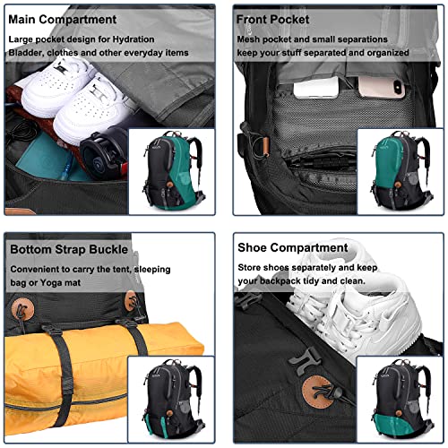G4Free - G4Free 50L Hiking Backpack with Rain Cover for Men Women -D01V031A