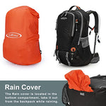 G4Free - G4Free 50L Hiking Backpack with Rain Cover for Men Women -D01V031A-D01V031D-D01V031F-D01V031B-D01V031G
