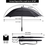 G4Free - G4Free Square Windproof Auto Open Stick Umbrella -D02V590A-D02V590C-D02V590F-D02V590B-D02V590G