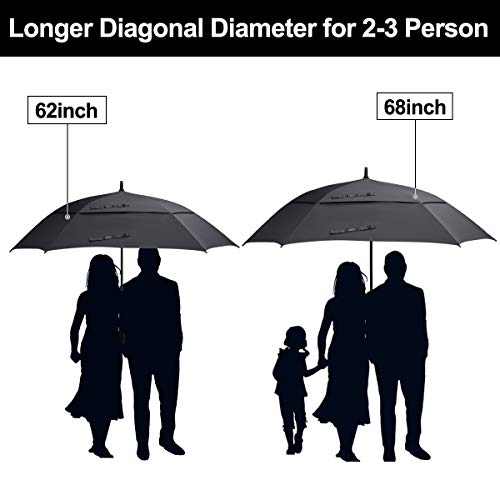 G4Free - G4Free Square Windproof Auto Open Stick Umbrella -D02V590A-D02V590C-D02V590F-D02V590B-D02V590G