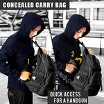 G4Free - G4Free Tactical EDC Military Rover Sling Bag Pack with Pistol Holster -D02V760D-D02V760A-D02V760C