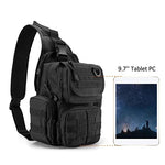 G4Free - G4Free Tactical EDC Sling Bag Pack with Pistol Holster -D02V666B-D02V666A