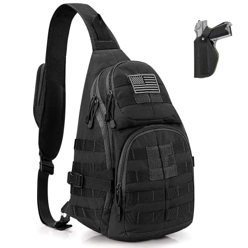 G4Free - Tactical CCW Sling Bag for Men with Holster -D02V760A